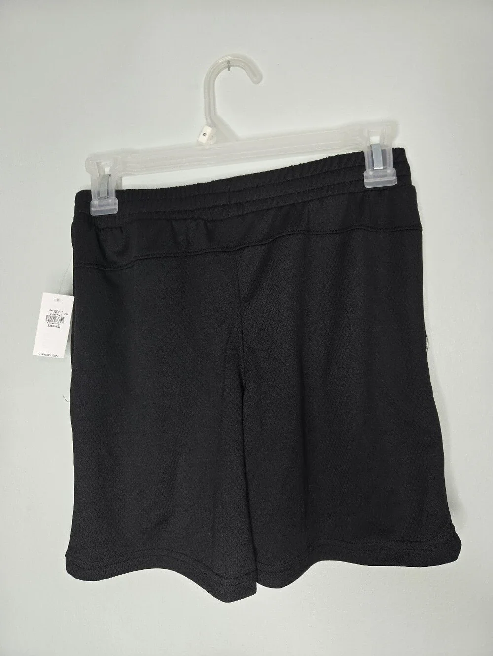 Old Navy Active Black Boys Go Dry Shorts L NWT